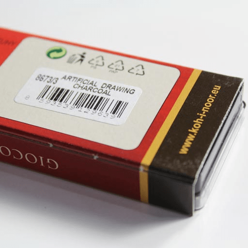 KOH-I-NOOR Gioconda Extra Charcoal Lead 5.6mm Hard x 6