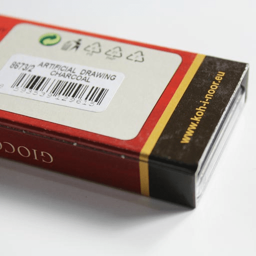 KOH-I-NOOR Gioconda Extra Charcoal Lead 5.6mm Medium x 6