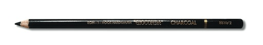 KOH-I-NOOR Gioconda Extra Charcoal Pencil Set x 3