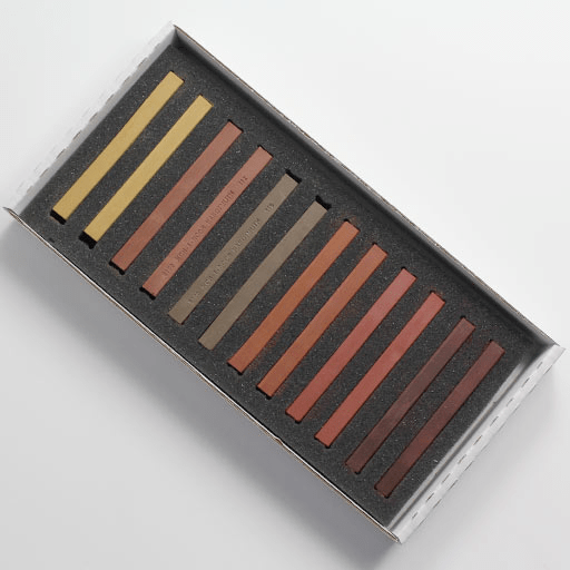 KOH-I-NOOR Gioconda Hard Pastel Brown Tones Set x 12