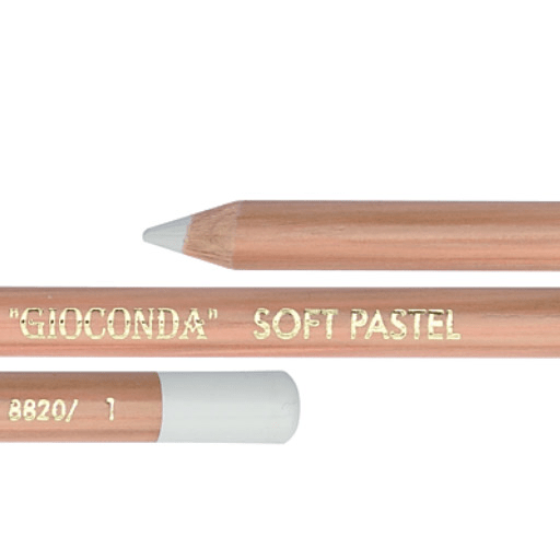 KOH-I-NOOR Gioconda Soft Pastel Pencil 01 Titanium White