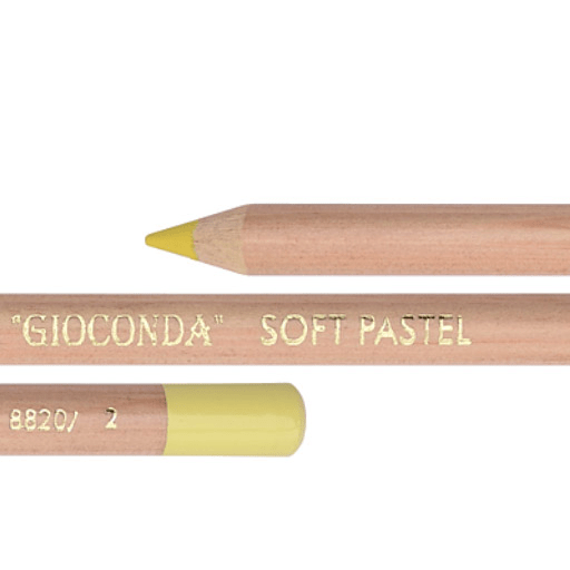 KOH-I-NOOR Gioconda Soft Pastel Pencil 02 Chrome Yellow