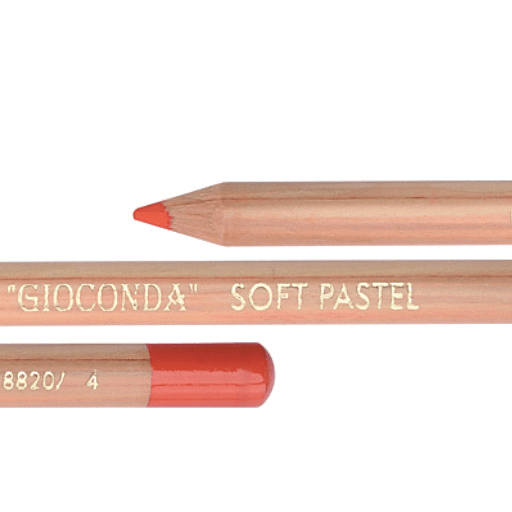 KOH-I-NOOR Gioconda Soft Pastel Pencil 163 Vermilion Red