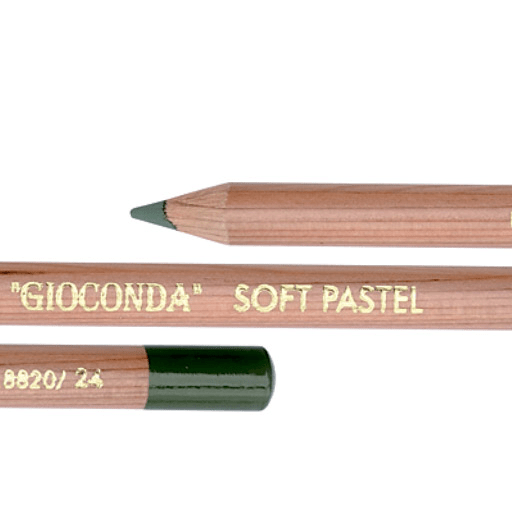 KOH-I-NOOR Gioconda Soft Pastel Pencil 24 Olive Green Dark