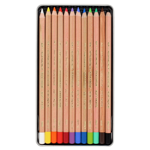 KOH-I-NOOR Gioconda Soft Pastel Pencil Set x 12