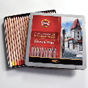 KOH-I-NOOR Gioconda Soft Pastel Pencil Set x 24
