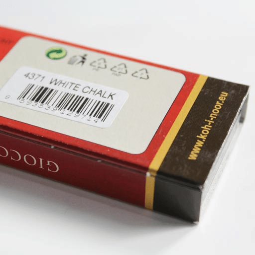 KOH-I-NOOR Gioconda White Chalk Lead 5.6mm x 6