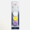 KOH-I-NOOR Hexagonal Eraser Set x 3