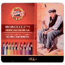KOH-I-NOOR Mondeluz Watercolor Pencil Metal Box Set x 24