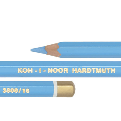 KOH-I-NOOR Polycolor Color Pencil 16 Cerulean Blue