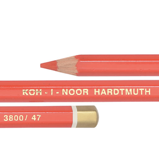 KOH-I-NOOR Polycolor Color Pencil 47 Scarlet Red