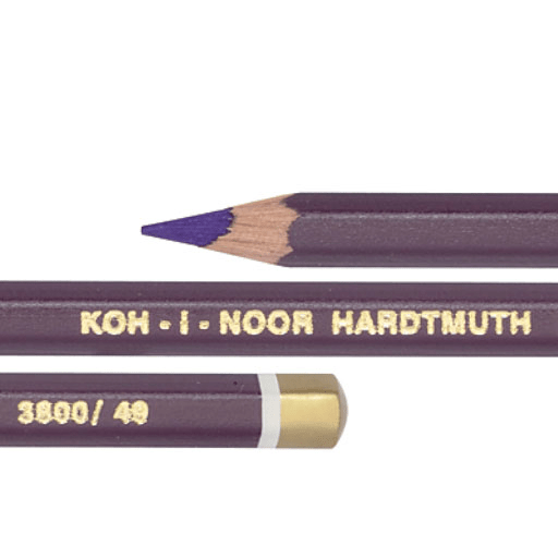 KOH-I-NOOR Polycolor Color Pencil 49 Permanent Violet