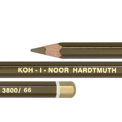 KOH-I-NOOR Polycolor Color Pencil 66 Raw Umber