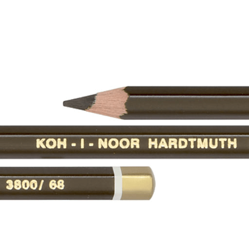 KOH-I-NOOR Polycolor Color Pencil 68 Burnt Umber