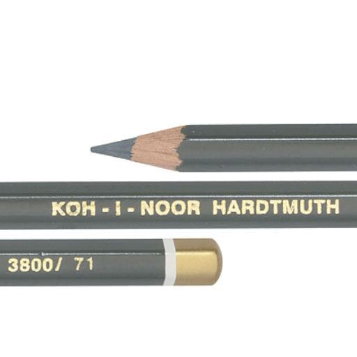 KOH-I-NOOR Polycolor Color Pencil 71 Medium Grey