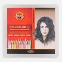 KOH-I-NOOR Polycolor Color Pencil Portrait Set x 24