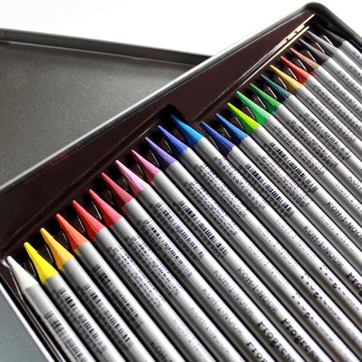 KOH-I-NOOR Progresso Woodless Watercolor Pencil Set x 24