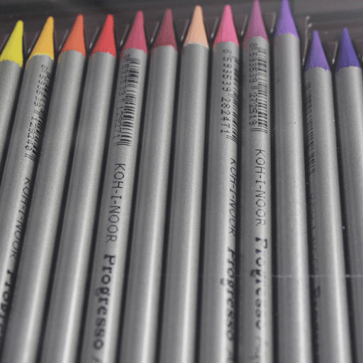 KOH-I-NOOR Progresso Woodless Watercolor Pencil Set x 36