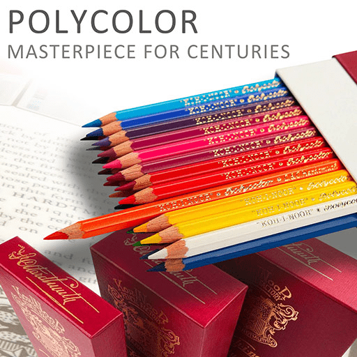 KOH-I-NOOR Retro Polycolor Color Pencil Set x 48