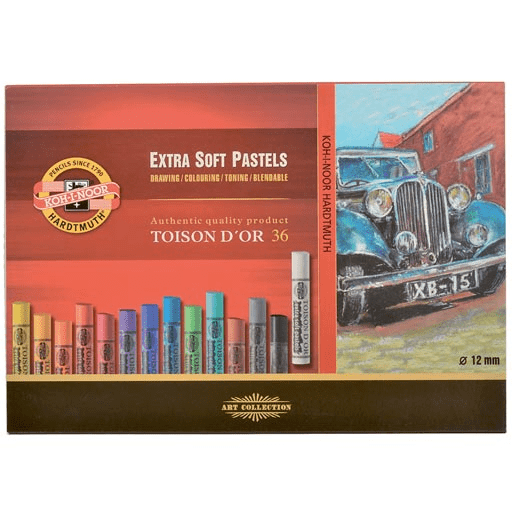 KOH-I-NOOR Toison D'or Extra Soft Pastel Set x 36