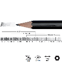 KOH-I-NOOR Toison D'or Professional Graphite Pencil 3H