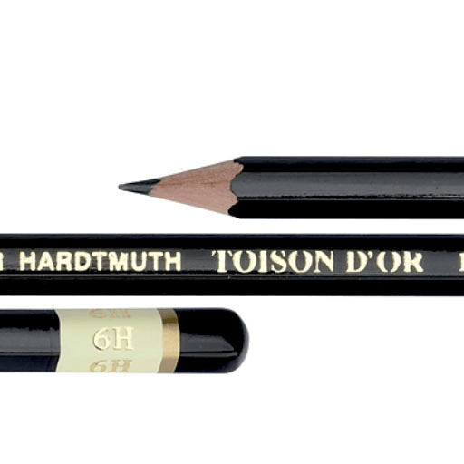 KOH-I-NOOR Toison D'or Professional Graphite Pencil 6H