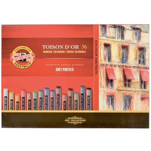 KOH-I-NOOR Toison D'or Soft Pastel Set x 36