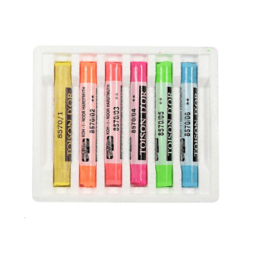 KOH-I-NOOR Toison D’or Extra Soft Pastel Brilliant Set x 6