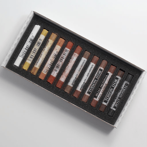 KOH-I-NOOR Toison D’or Soft Pastel Brown Tones Set x 12