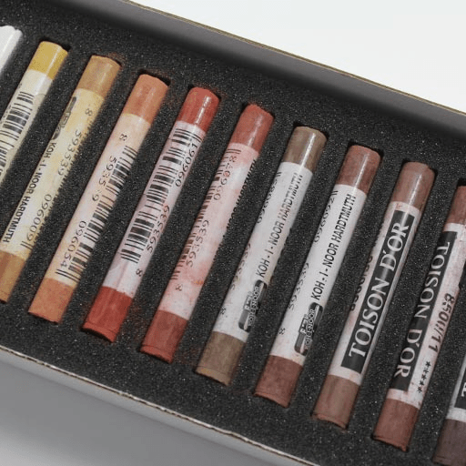 KOH-I-NOOR Toison D’or Soft Pastel Brown Tones Set x 12