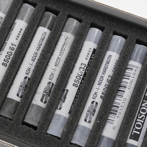 KOH-I-NOOR Toison D’or Soft Pastel Grey Tones Set x 12