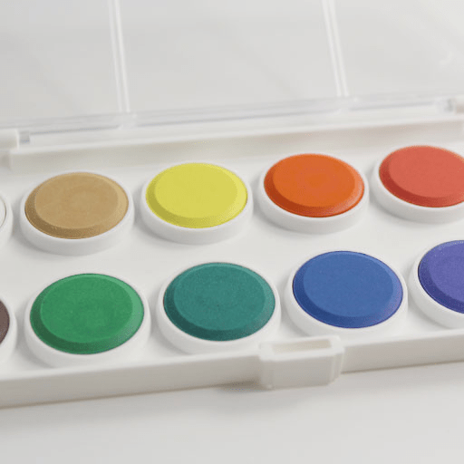 KOH-I-NOOR Watercolor 22.5mm Pan Set x 12