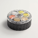 KOH-I-NOOR Watercolor Pan 22.5mm Set x 24