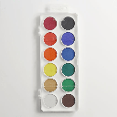 KOH-I-NOOR Watercolor Pan 30mm Set x 12