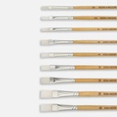 KOH-I-NOOR White Synthetic Flat Brush 20