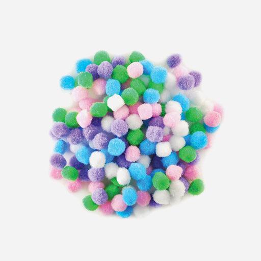 KRAFTY KIDS Pom Pom 1/2” Pastel Set x 150
