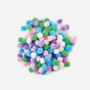 KRAFTY KIDS Pom Pom 1/2” Pastel Set x 150