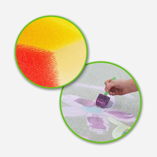 KRAFTY KIDS Sponge Brush Set x 5