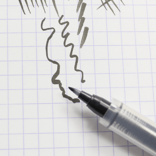 KURETAKE Fudegokochi Medium Brush Pen