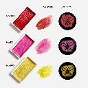 KURETAKE Gansai Tambi Japanese Watercolor Pan Gem Set x 6