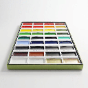 KURETAKE Gansai Tambi Japanese Watercolor Pan Set x 36