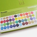 KURETAKE Gansai Tambi Japanese Watercolor Pan Set x 48