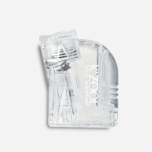 KUTSUWA K’Zool 5-Point Pencil Sharpener Clear
