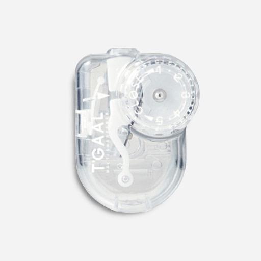 KUTSUWA T’Gaal 5-Point Pencil Sharpener Clear