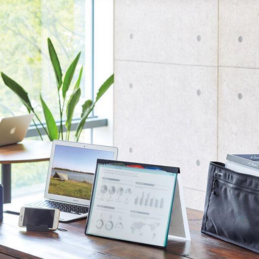 LIHIT LAB. Altna Stand Holder A4 Black