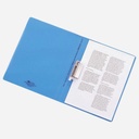 LIHIT LAB. Aqua Drops Clip FIle A4 Milky White