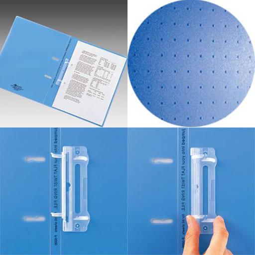 LIHIT LAB. Aqua Drops Flat Twist Ring File A4 Milky White