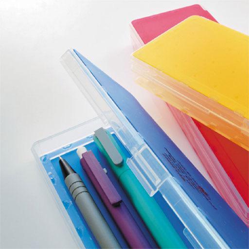 LIHIT LAB. Aqua Drops Pen Case White