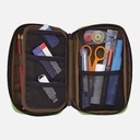 LIHIT LAB. Book Type Pen Case Jet Black