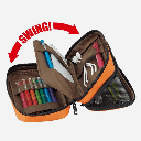 LIHIT LAB. Double Pen Case Black